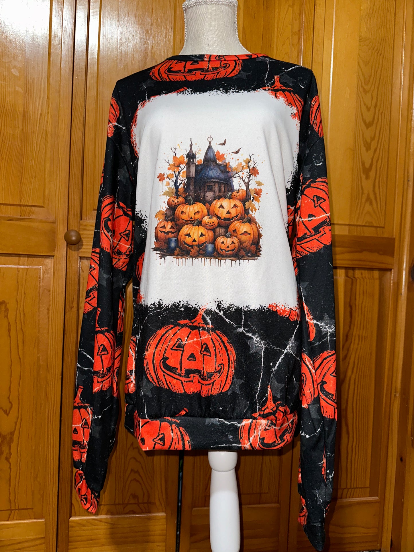 Haunted pumpkin
