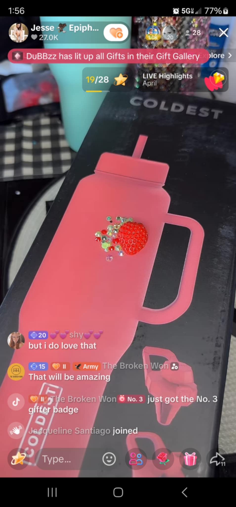 Shy Strawberry Coldest