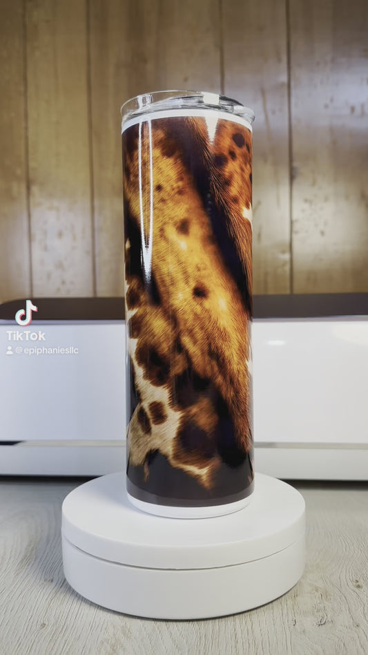 Cowhide Tumbler